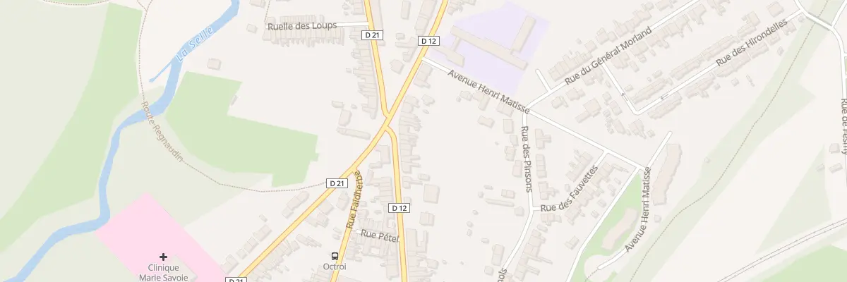 Plan du 3 Rue Theophile Boyer au Cateau-Cambrésis
