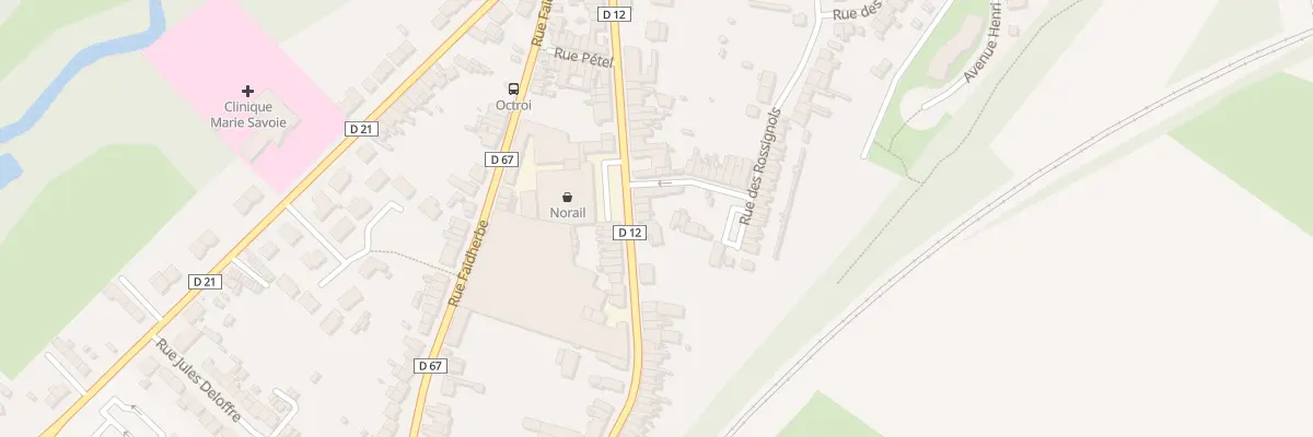 Plan du 35 Rue Theophile Boyer au Cateau-Cambrésis