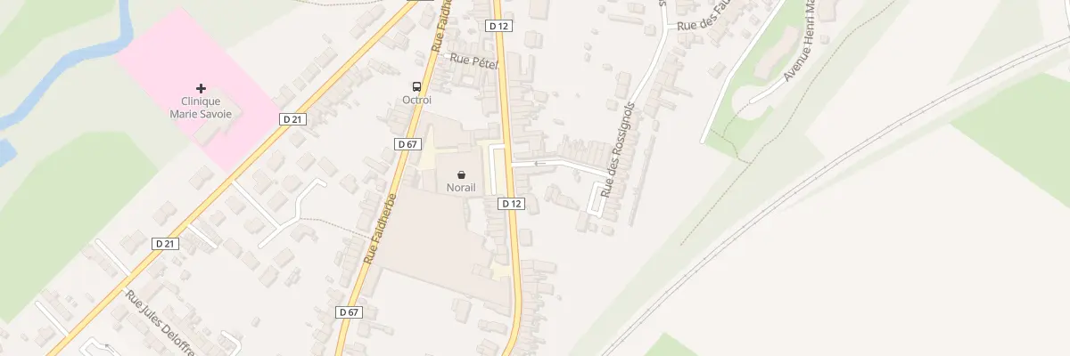 Plan du 31 Rue Theophile Boyer au Cateau-Cambrésis