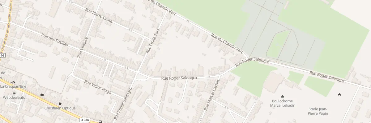 Plan du 47 Rue Roger Salengro à Marly