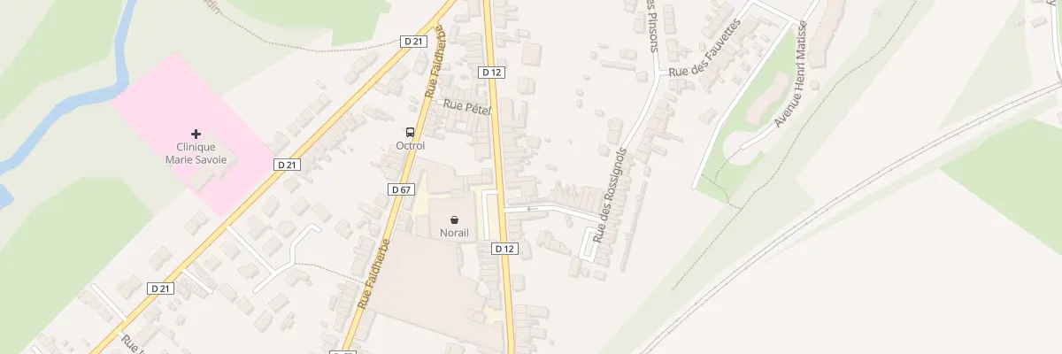 Plan du 25B Rue Theophile Boyer au Cateau-Cambrésis