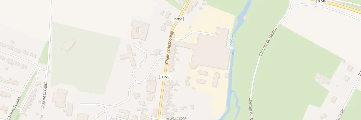 Plan du 70 Che de Montay au Cateau-Cambrésis