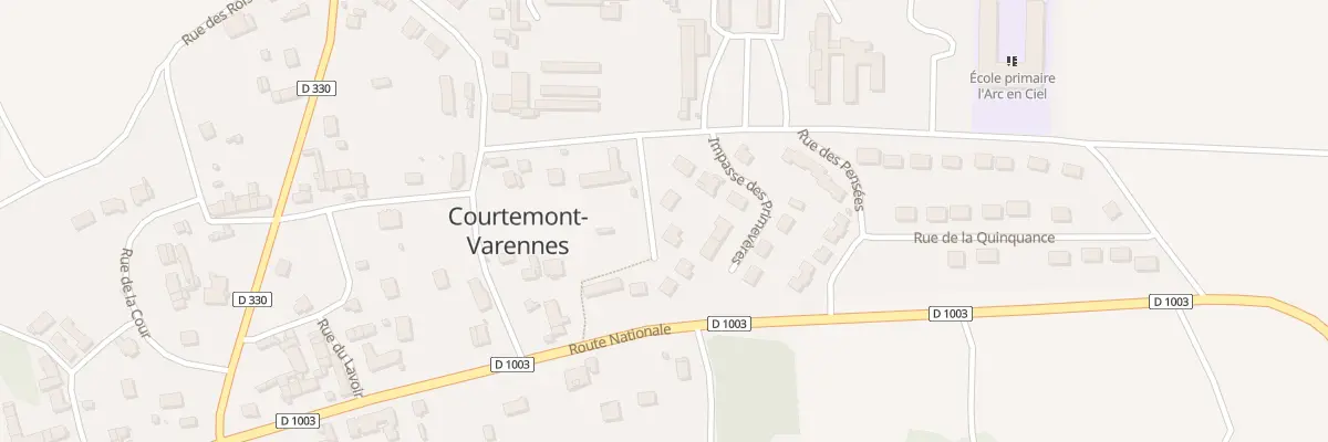 Plan du 4 Imp des Violettes à Courtemont-Varennes