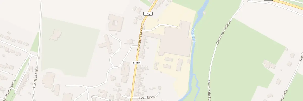 Plan du 68 Che de Montay au Cateau-Cambrésis
