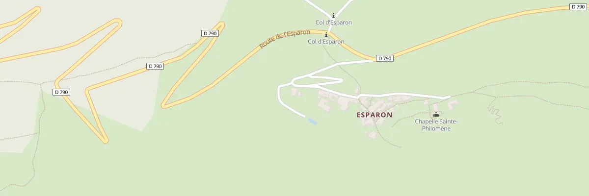 Plan du 5179 Esparon à Bez-et-Esparon