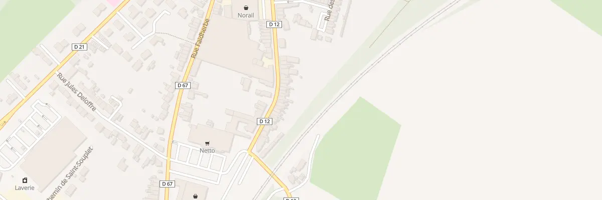Plan du 47 Rue Theophile Boyer au Cateau-Cambrésis