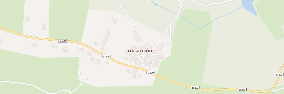 Plan du 5086 Les Giliberts à Escoutoux