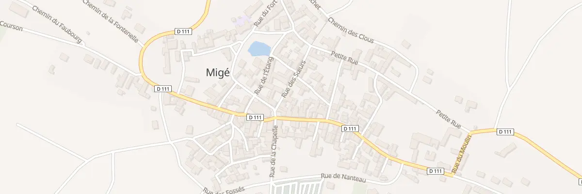 Plan du 4 Rue des Soeurs à Migé