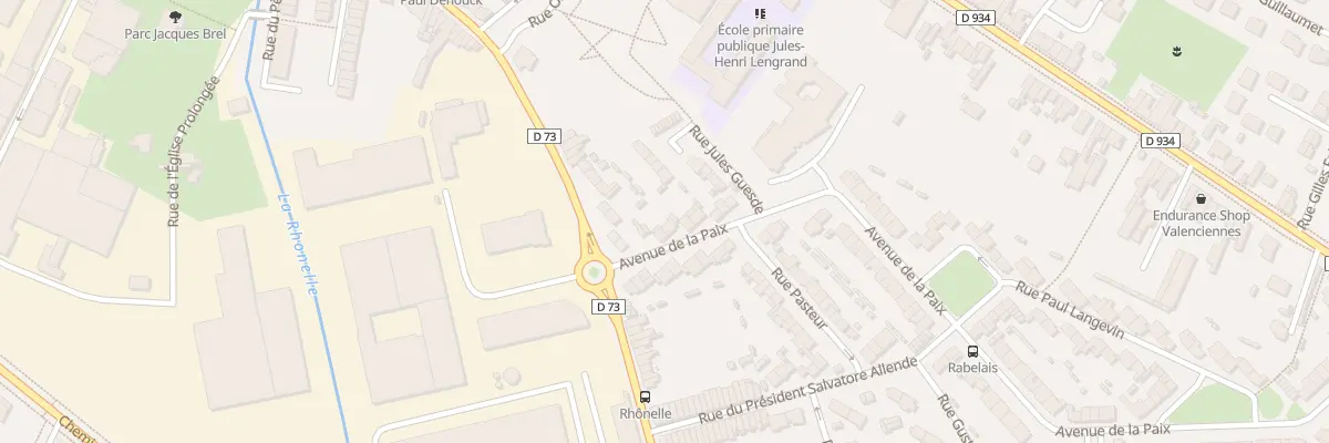 Plan du 5 Av de la Paix à Marly