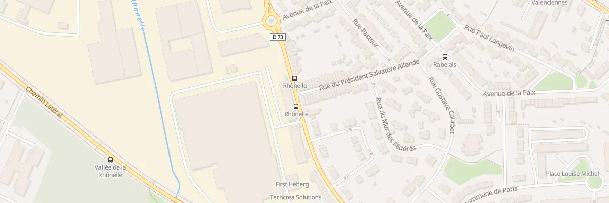 Plan du 2 Rue du Pdt Salvator Allende à Marly
