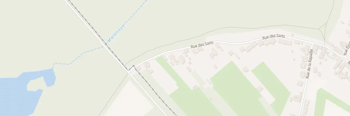 Plan du 35 Rue des Sarts à Escautpont