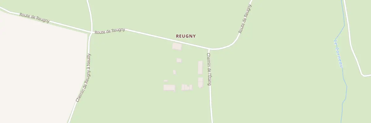 Plan du 2 Reugny à Beaulieu