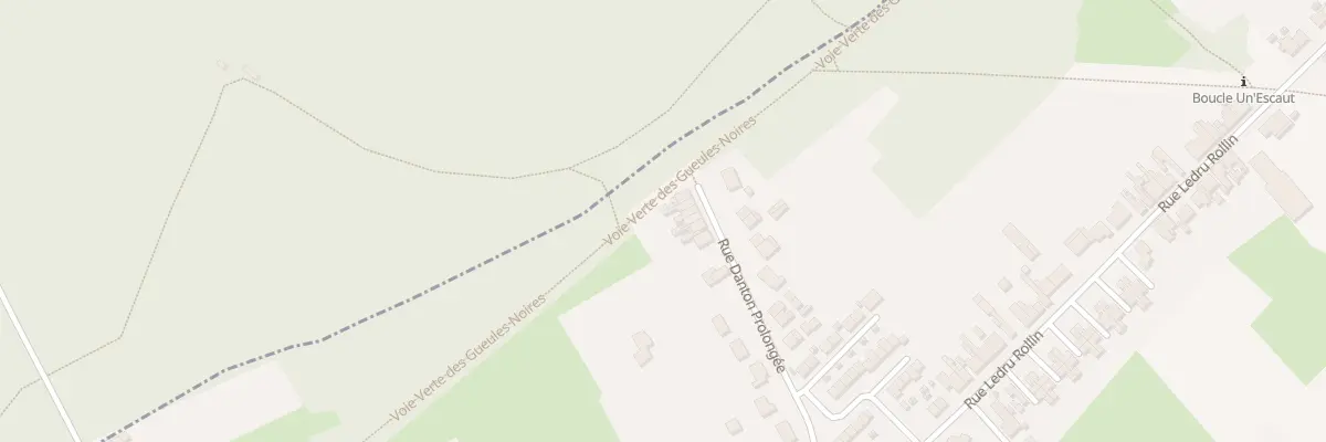 Plan du 82 Rue Danton Prolongée à Bruay-sur-l’Escaut