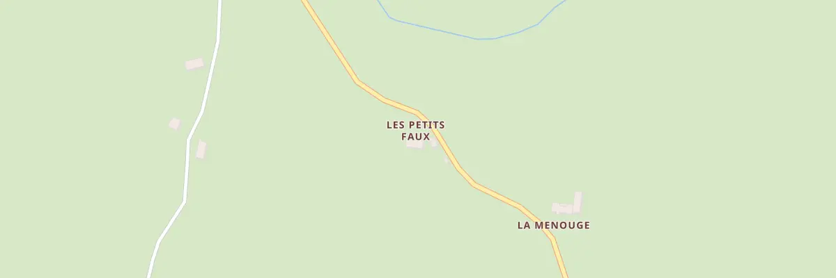 Plan du 280 Les Petits Faux à Crux-la-Ville