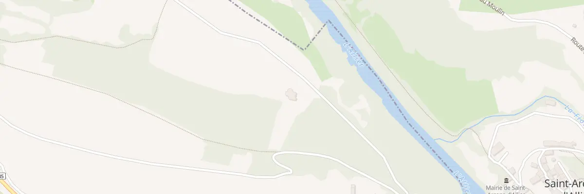 Plan du 5116A La Baniole à Chanteuges