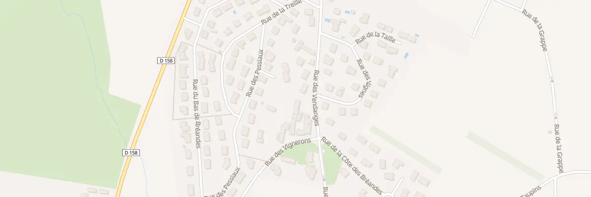 Plan du 3 Rue des Vendanges à Perrigny