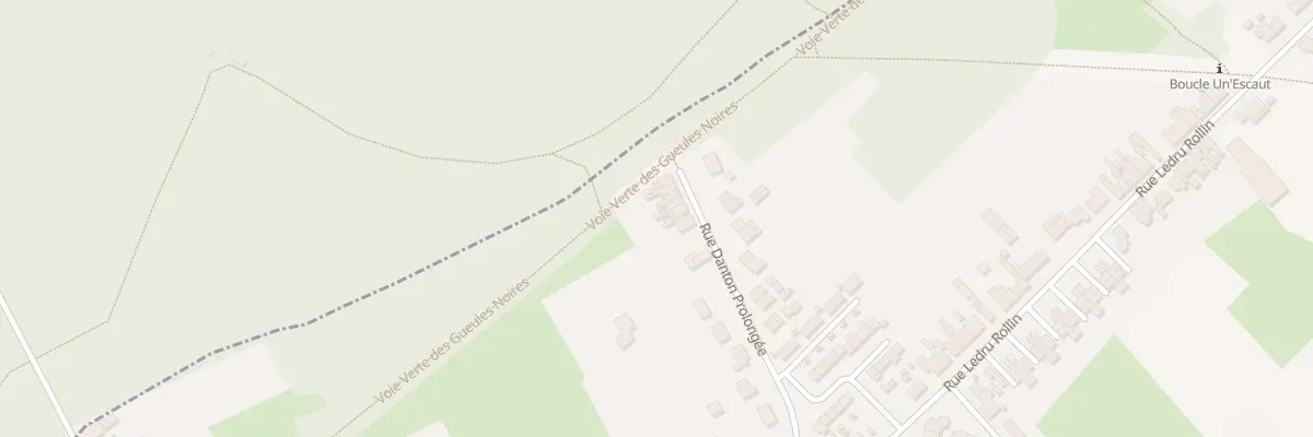 Plan du 78 Rue Danton Prolongée à Bruay-sur-l’Escaut
