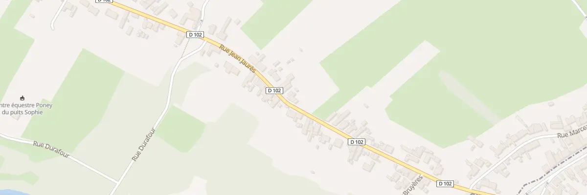 Plan du 165 Rue Jean Jaurès à Hergnies