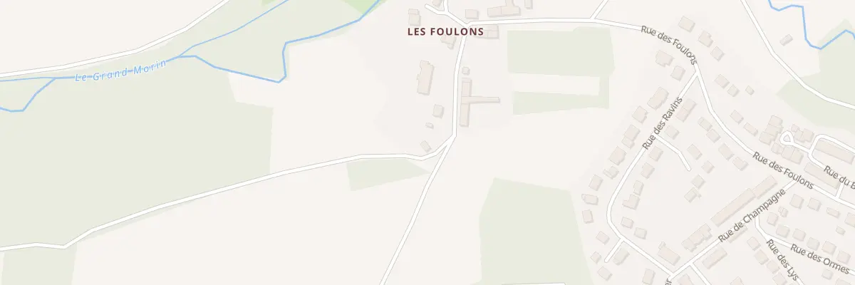 Plan du 20 Rue de la Robinette à Esternay