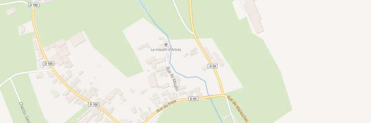Plan du 3 Rue de Préseau à Artres
