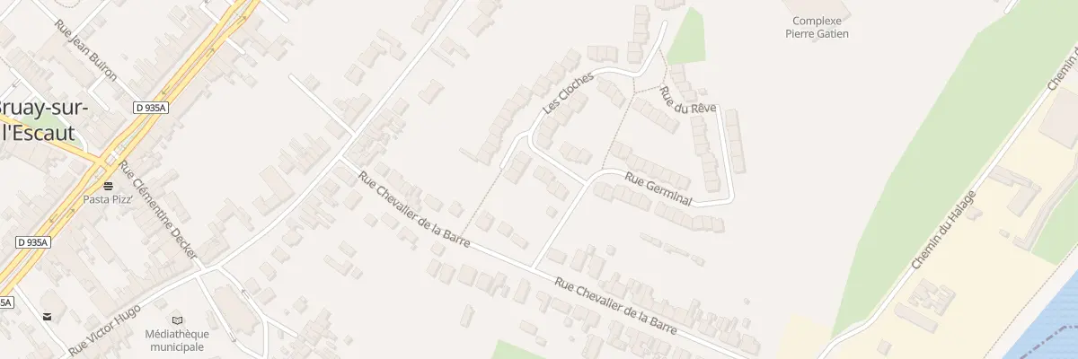 Plan du 4 Vc Les Cloches Rue Gervaise à Bruay-sur-l’Escaut
