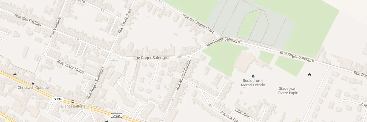 Plan du 56 Rue Roger Salengro à Marly