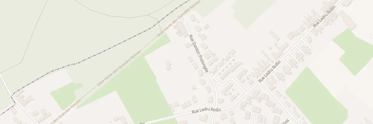 Plan du 64 Rue Danton Prolongée à Bruay-sur-l’Escaut
