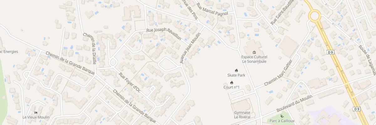Plan du 2 Lot Font d’Encauvi à Gignac