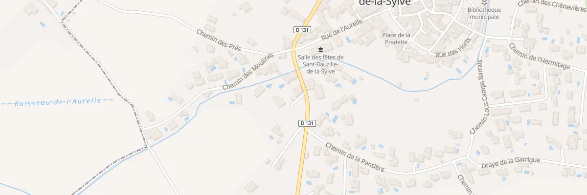 Plan du 5844 Che des Cayronnières à Saint-Bauzille-de-la-Sylve