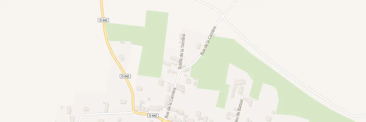 Plan du 2 Rle de la Terriere à Mesbrecourt-Richecourt