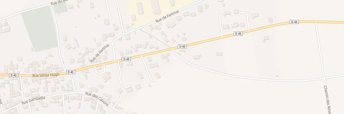 Plan du 48 Rue Victor Hugo à Cheny