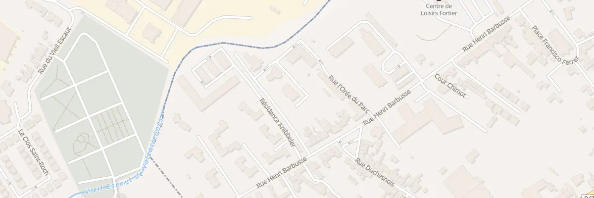 Plan du 2 Rue de l’Oree du Parc à Saint-Saulve