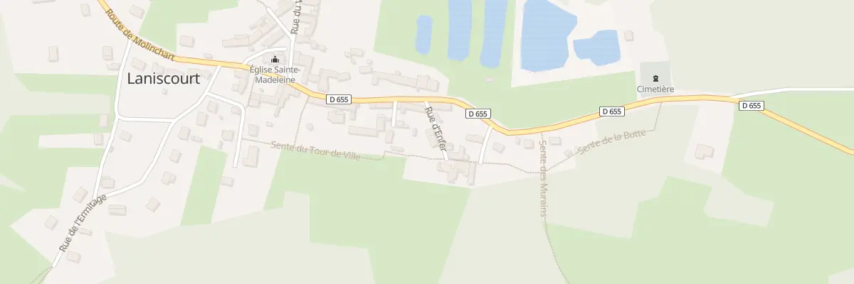 Plan du 5 Rue d’Enfer à Laniscourt