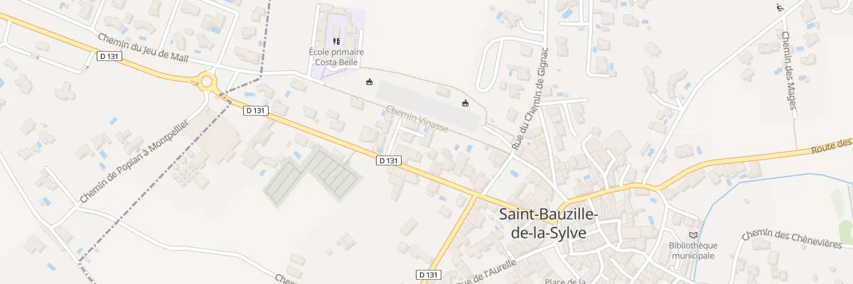 Plan du 5 Rue du Sigala à Saint-Bauzille-de-la-Sylve