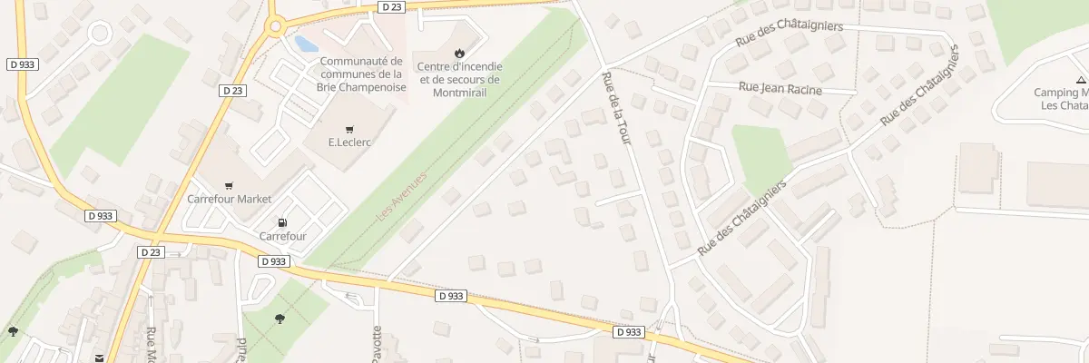 Plan du 14 Rue Notre Dame à Montmirail