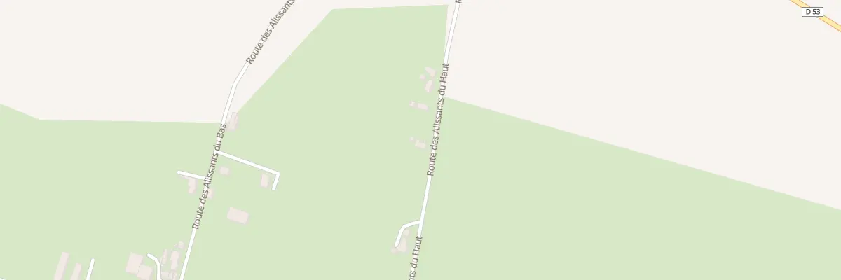Plan du 31 Rte des Allissants du Haut à Chapeau