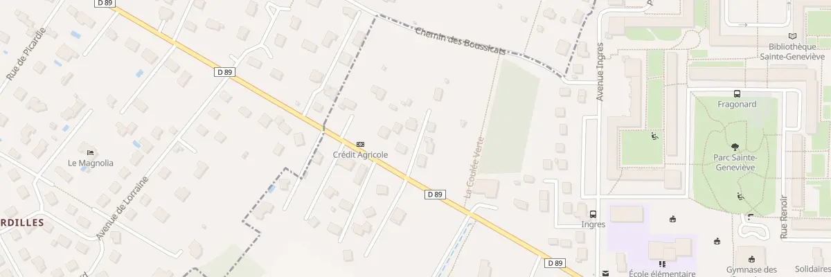 Plan du 112 Av de Saint-Georges à Auxerre