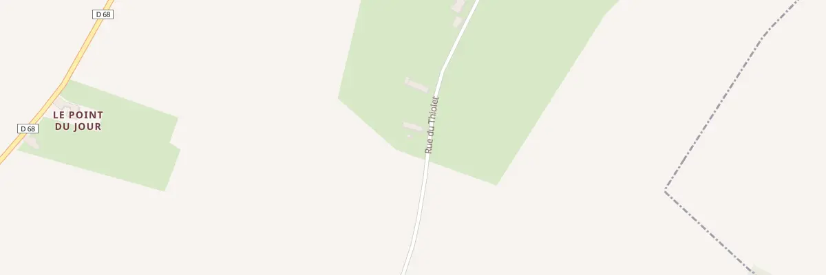 Plan du 1 Rue du Thiolet Vc 4 à Grougis