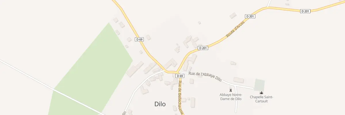 Plan du 3 Rte d’Arces (dilo) à Arces-Dilo