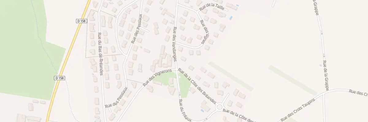 Plan du 4 Rue des Vendanges à Perrigny