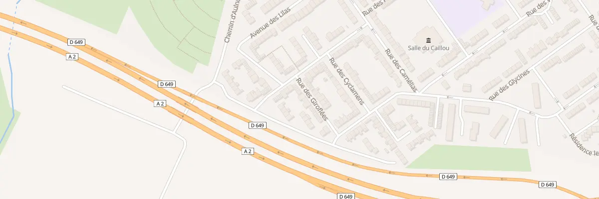 Plan du 2 Rue des Giroflées à Marly