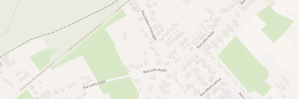 Plan du 58 Rue Danton Prolongée à Bruay-sur-l’Escaut