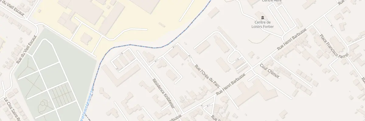 Plan du 4 Rue de l’Oree du Parc à Saint-Saulve