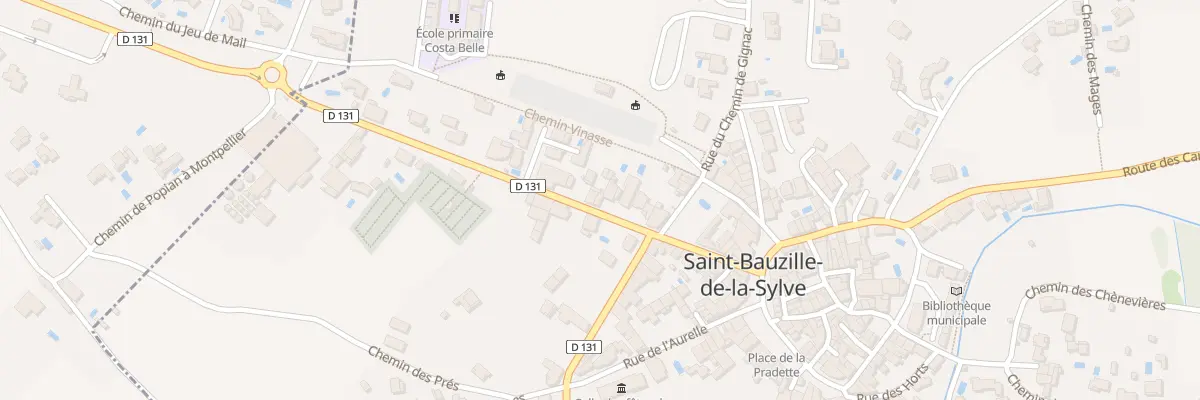 Plan du 5007 Le Village à Saint-Bauzille-de-la-Sylve