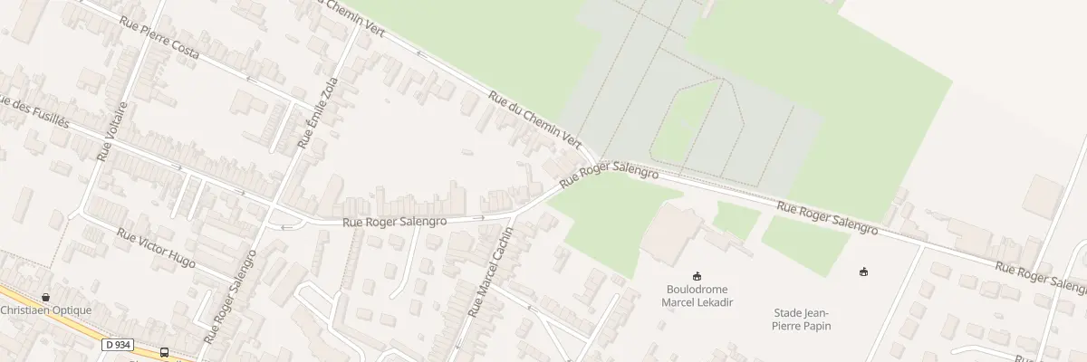 Plan du 77 Rue Roger Salengro à Marly