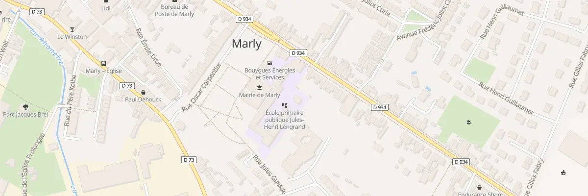 Plan du 112 Av Henri Barbusse à Marly