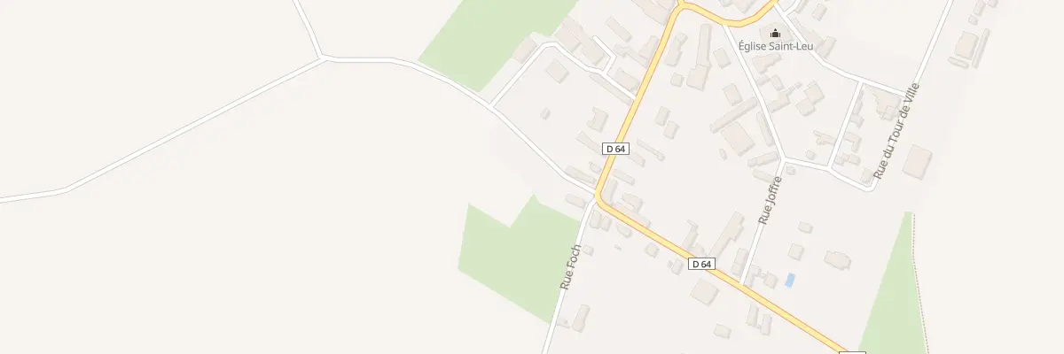 Plan du 16 Rue Foch à Parpeville