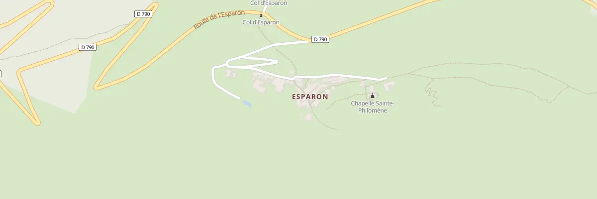 Plan du 5181 Esparon à Bez-et-Esparon