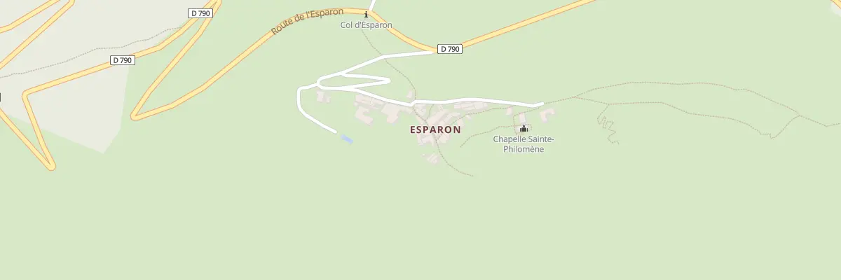 Plan du 5278 Esparon à Bez-et-Esparon