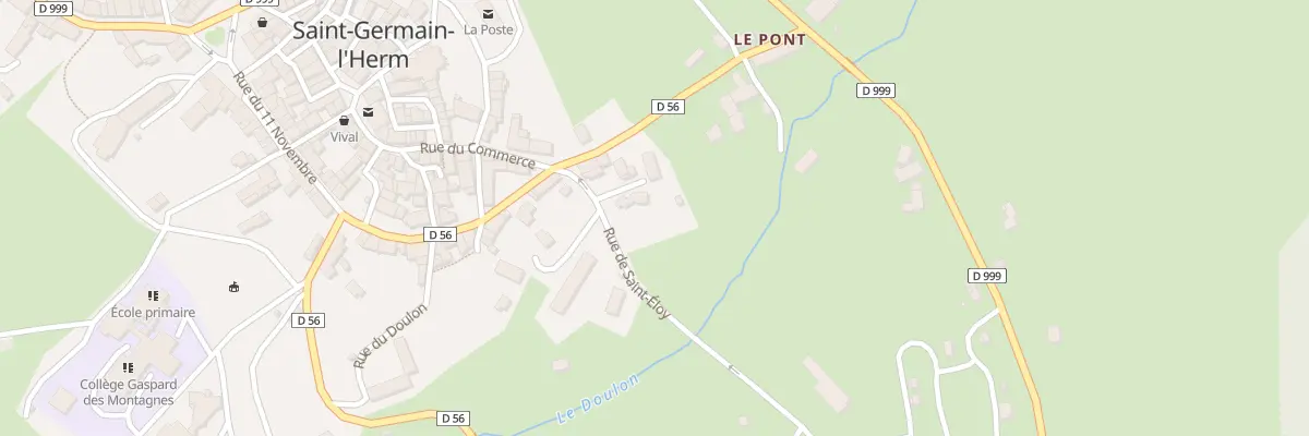 Plan du 5759 Le Bourg à Saint-Germain-l’Herm